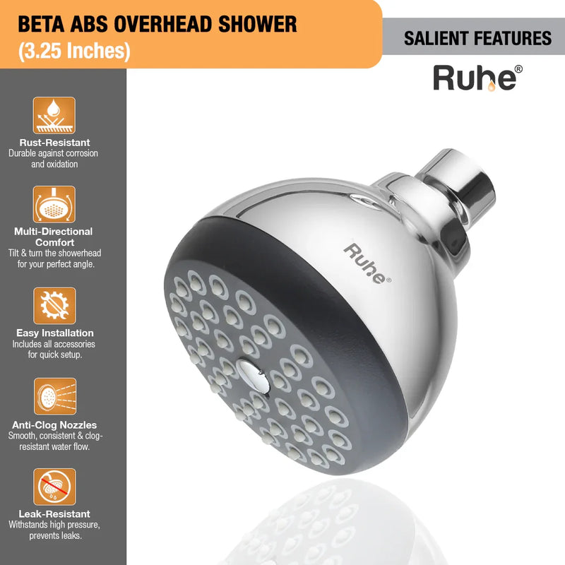 Beta Overhead Shower