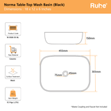 Norma Table Top Wash Basin