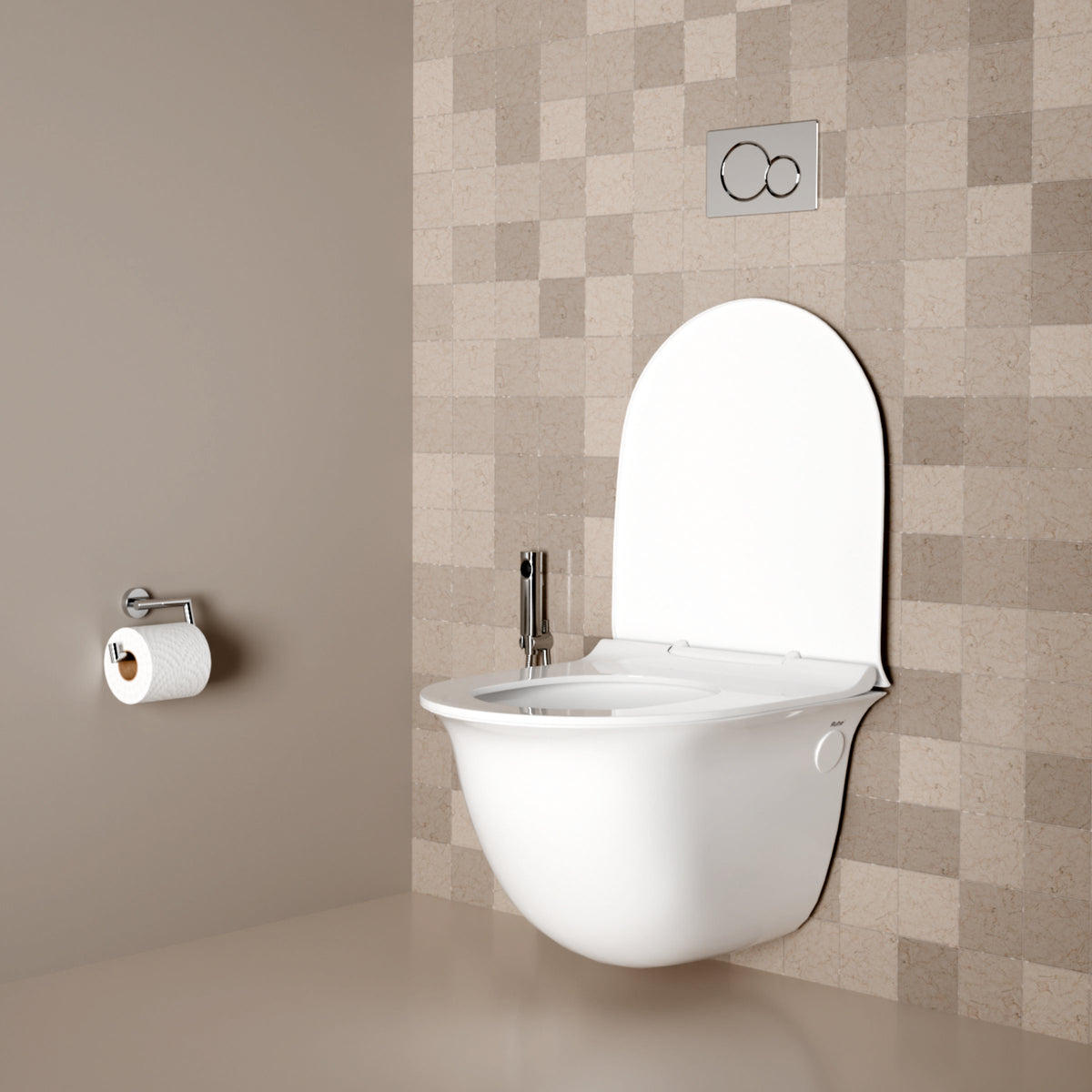 Blanco Wall-Hung Western Commode – Ruhe