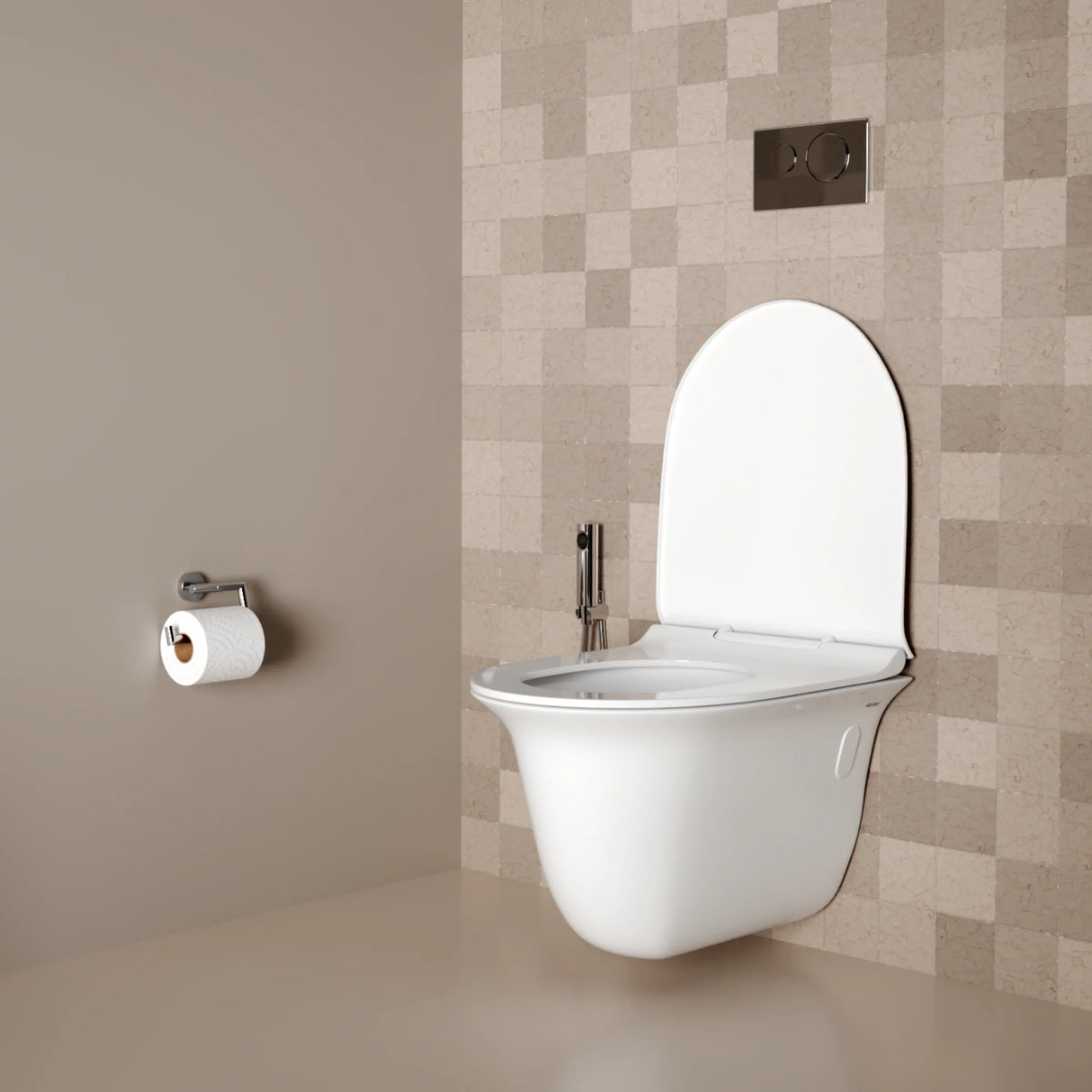 Blanco Wall-Hung Western Commode