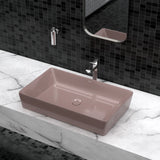 Brown Electra Table-Top Wash Basin (Lifestyle)