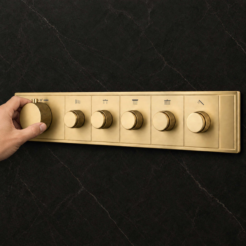 Aurora 5-Function Thermostatic Diverter