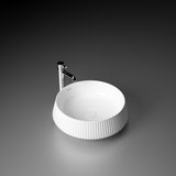 Castor Table-Top Wash Basin (White) - by Ruhe