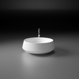 Castor Table-Top Wash Basin (White) - by Ruhe