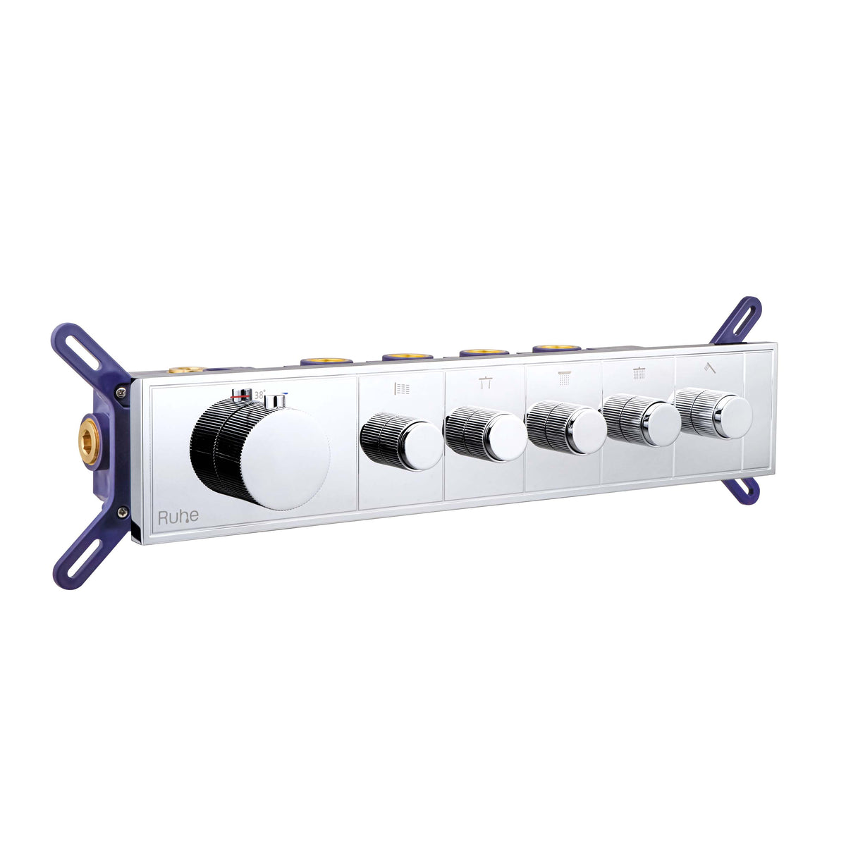 Aurora 5-Function Thermostatic Diverter
