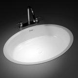 Collar Counter Wash Basin (White) - by Ruhe