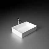 Croma Table-Top Wash Basin (White) - by Ruhe