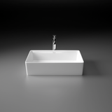 Croma Table-Top Wash Basin (White) - by Ruhe