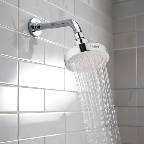 Cosmo ABS Overhead Shower (4 Inches) With 9 Inches Shower Arm