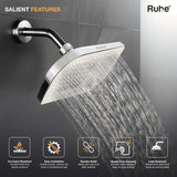 Curve Overhead Shower Salient Features