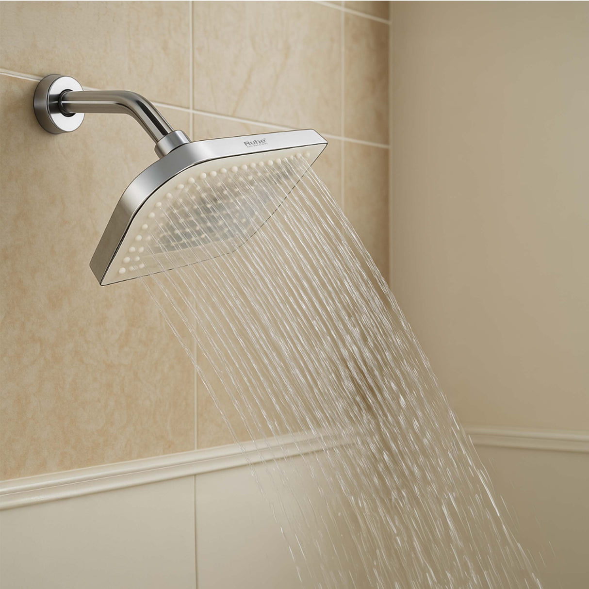 Curve Overhead Shower