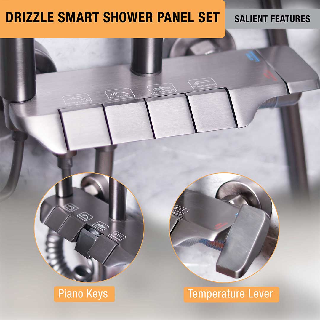 Drizzle Smart Shower Panel Set