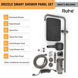 Drizzle Smart Shower Panel Set