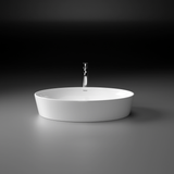 Dusk Table Top Wash Basin (White) - by Ruhe