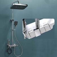 Drizzle 4-Function Brass Smart Shower Panel Set