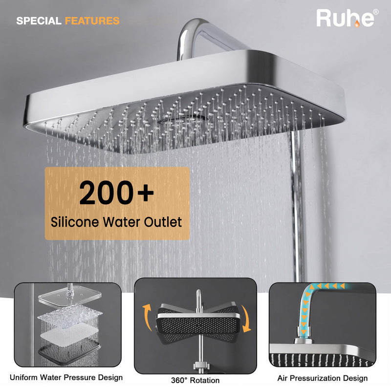 Drizzle Smart Shower Panel Set