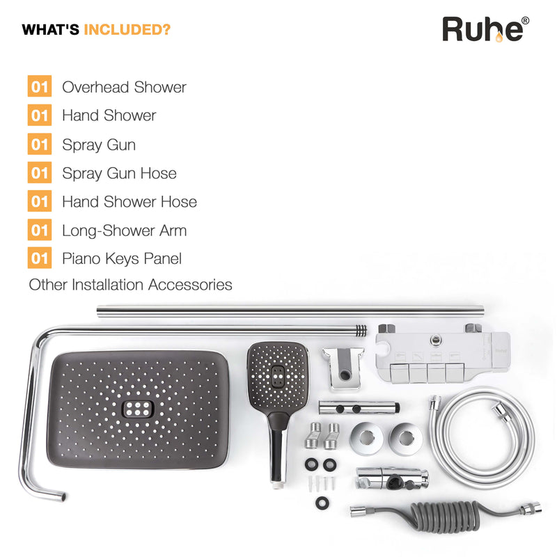 Drizzle Smart Shower Panel Set