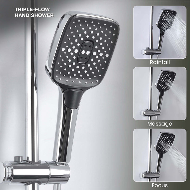 Drizzle Smart Shower Panel Set