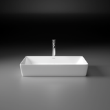 Electra Table-Top Wash Basin (White) - by Ruhe