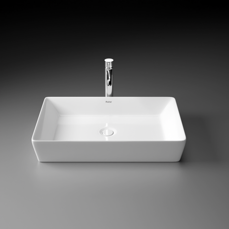 Electra Table-Top Wash Basin (White) - by Ruhe