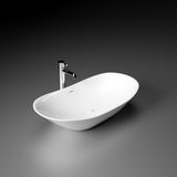 Flame Table Top Wash Basin (White) - by Ruhe