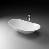 Flame Table Top Wash Basin (White) - by Ruhe