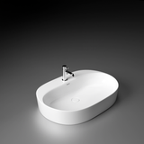 Fury Table Top Wash Basin (White) - by Ruhe