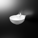 Hydra Wall-hung Wash Basin (White) - by Ruhe