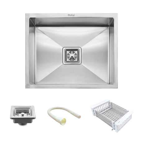 Handmade Single Bowl Kitchen Sink (20 x 17 x 10 Inches)