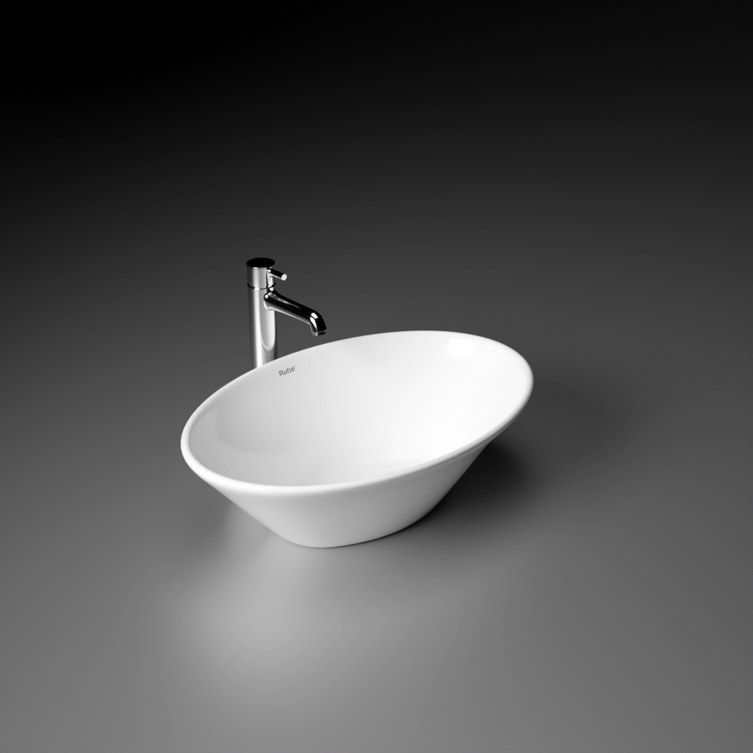 Icon Table-Top Wash Basin (White) - by Ruhe®