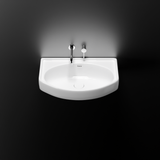 Indus Wall-hung Wash Basin (White) - by Ruhe®