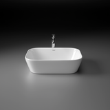 Iris Table-Top Wash Basin (White) - by Ruhe