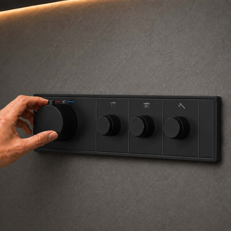 Aurora 3-Function Thermostatic Diverter