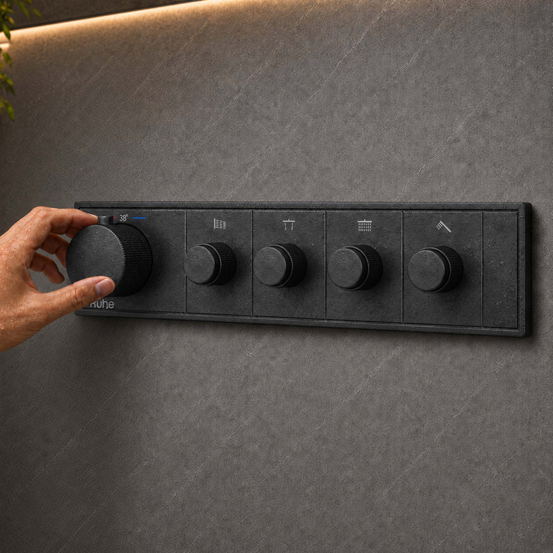 Aurora 4-Function Thermostatic Diverter
