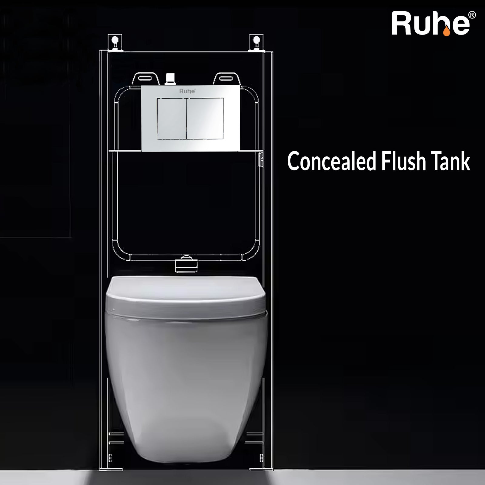 Cistern Flush Tank For Toilet Seat Indian Style Toilets Ruhe cistern-flush-tank-for-toilet-seat-indian-style-toilets-ruhe