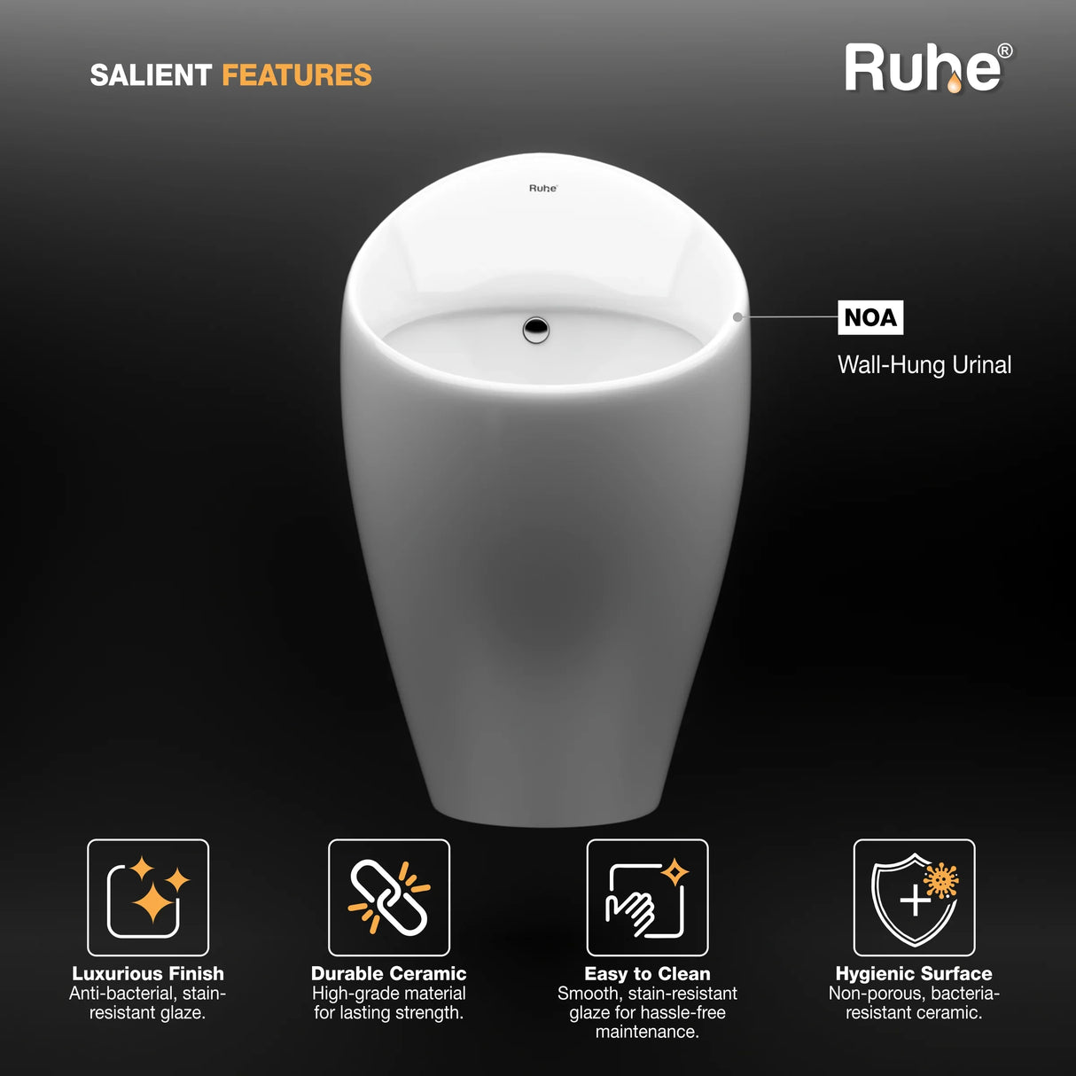 Noa Wall-Hung Urinal