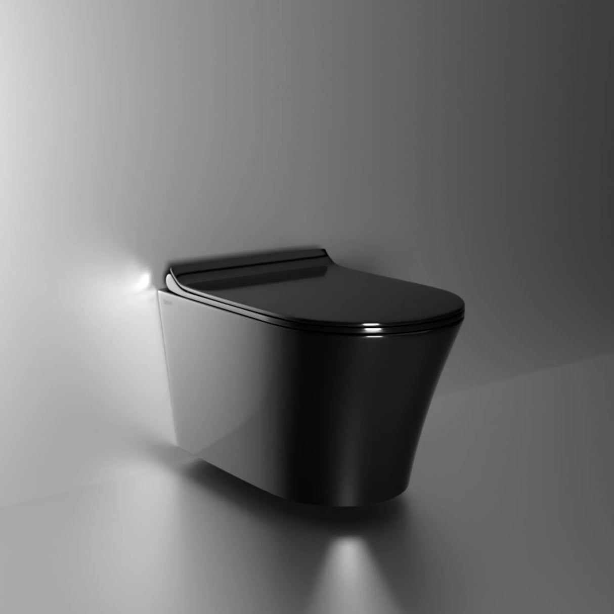 Noir Wall-Hung Western Commode