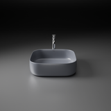 Pulse Table Top Wash Basin (Matte Grey) - by Ruhe