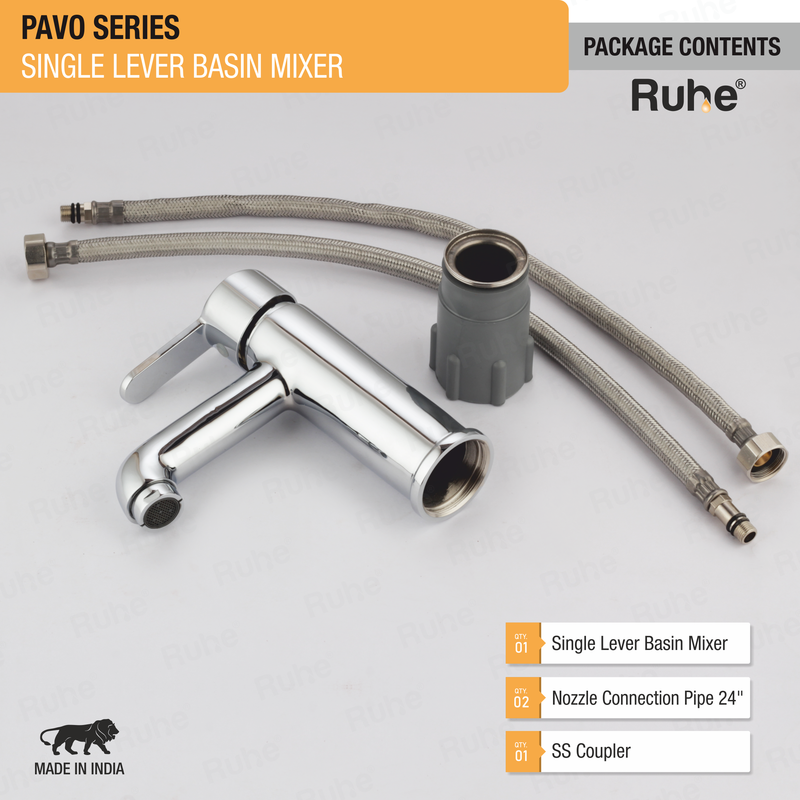 Pavo Single Lever Deck-mount Wash Basin Mixer Tap