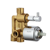 Brass Single Lever 3-Inlet (5-Way) Concealed Diverter Body