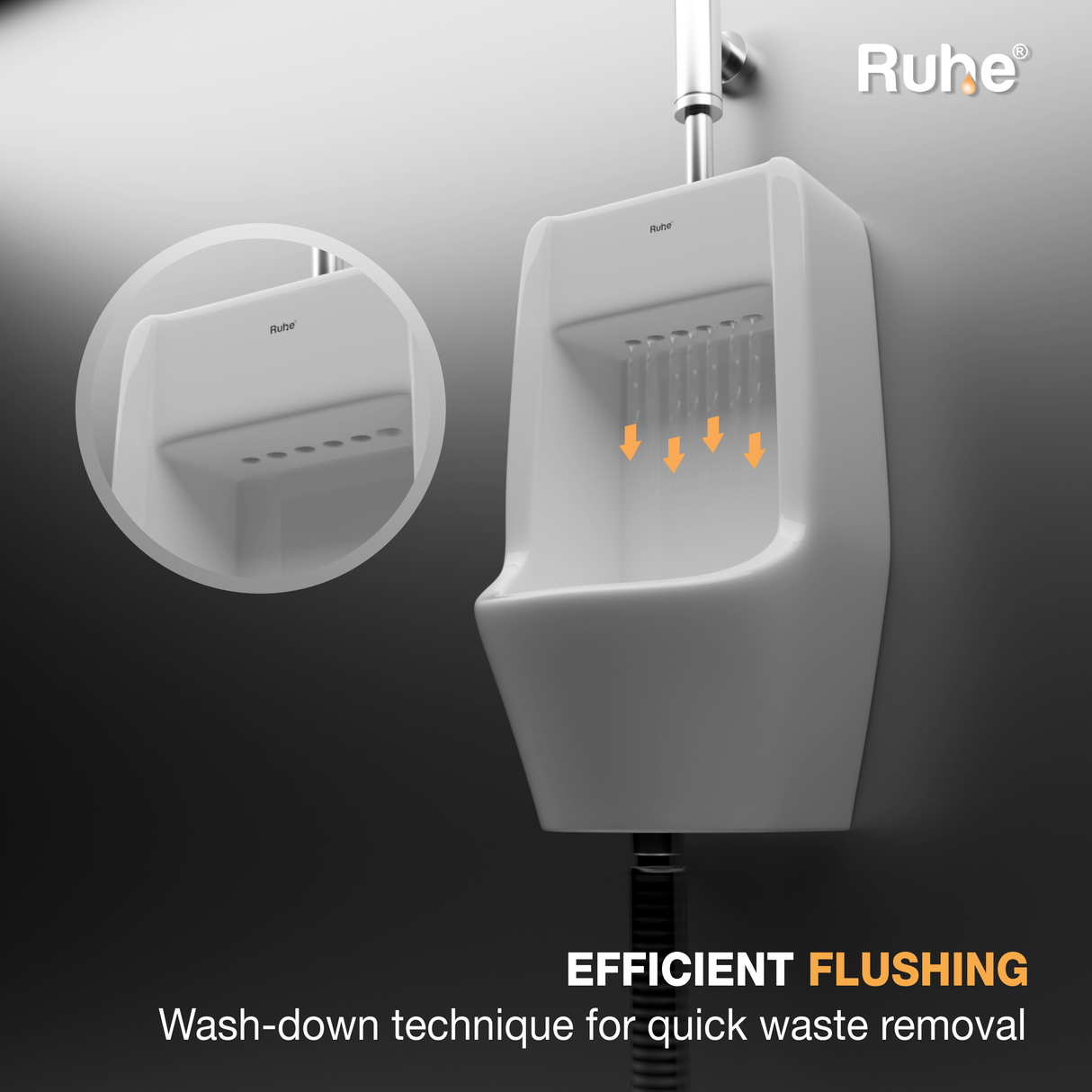 Prima Wall-Hung Urinal (White)