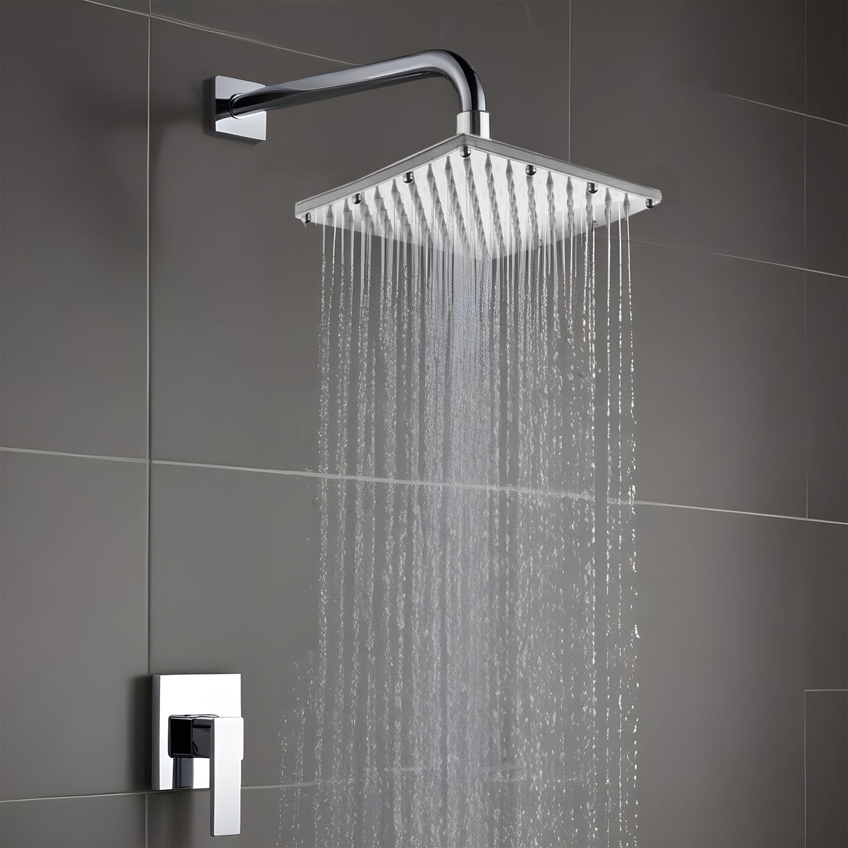 Rain Joy 304-Grade Overhead Shower (6 x 6 inches) - by Ruhe