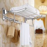 Round Foldable Towel Rack (24 Inches) - by Ruhe®