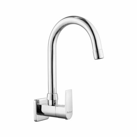 Wall-mount Kitchen Sink Tap with Swivel Spout