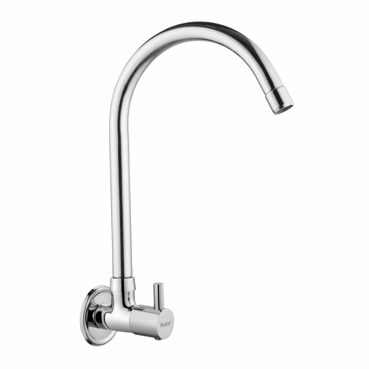Kara Wall Mount Kitchen Sink Tap with Swivel Spout