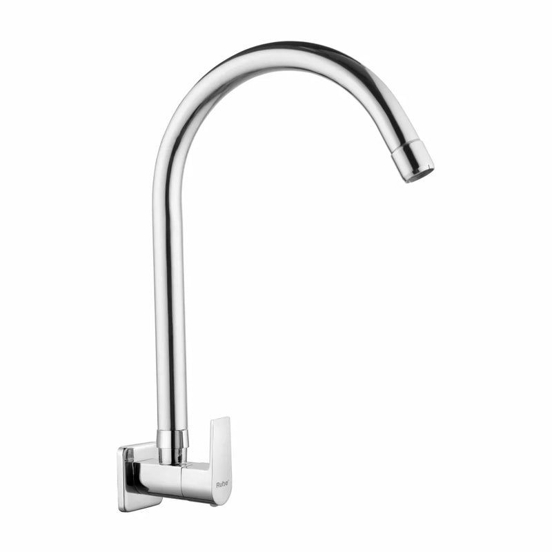 Wall-mount Kitchen Sink Tap with Swivel Spout