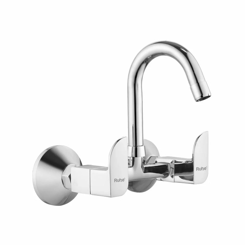 Pristine Wall Mount Kitchen Sink Mixer Tap with Swivel Spout