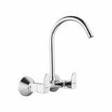 Pristine Wall Mount Kitchen Sink Mixer Tap with Swivel Spout