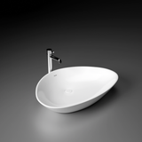 Spark Table Top Wash Basin (White) - by Ruhe