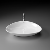 Spark Table Top Wash Basin (White) - by Ruhe